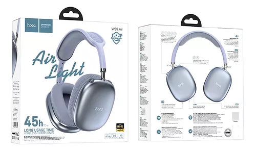 Audífono Inalámbricos Bluetooth Hoco W35 45hrs Azul Acero