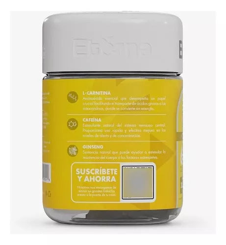 Eterna Energy 60 Gummies Con Cafeína, Ginseng Y L-carnitina