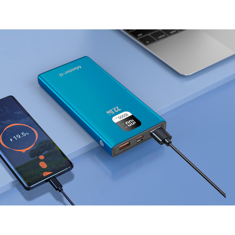 Batería Externa Power Bank 10000 Mah 22.5w Pd Master-g