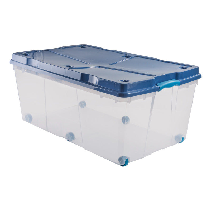 Caja Organizadora 100 Lts Con Ruedas