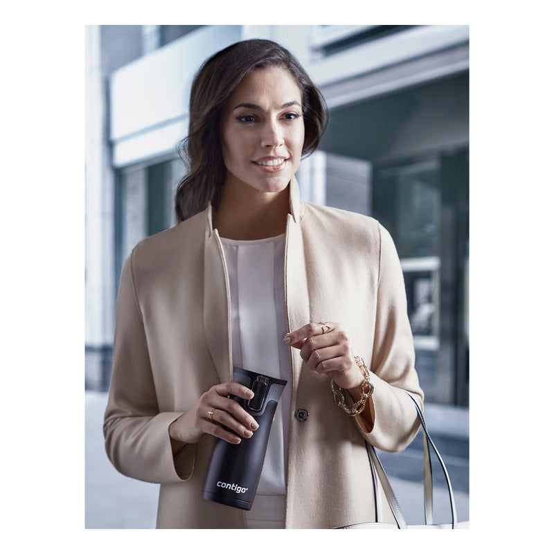 Mug West Loop Black Contigo® Vaso Térmico 473 Ml