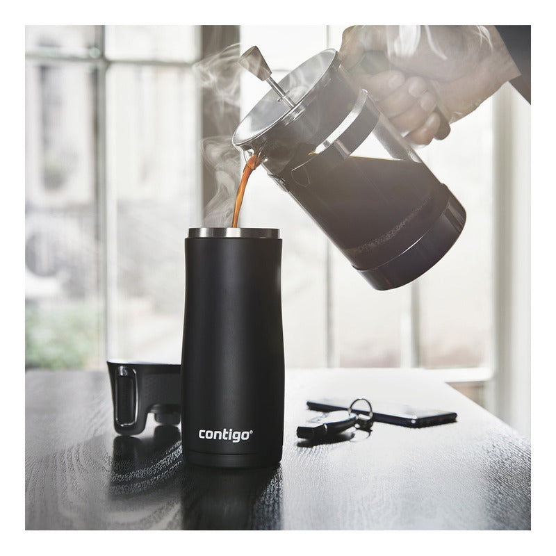 Mug West Loop Black Contigo® Vaso Térmico 473 Ml