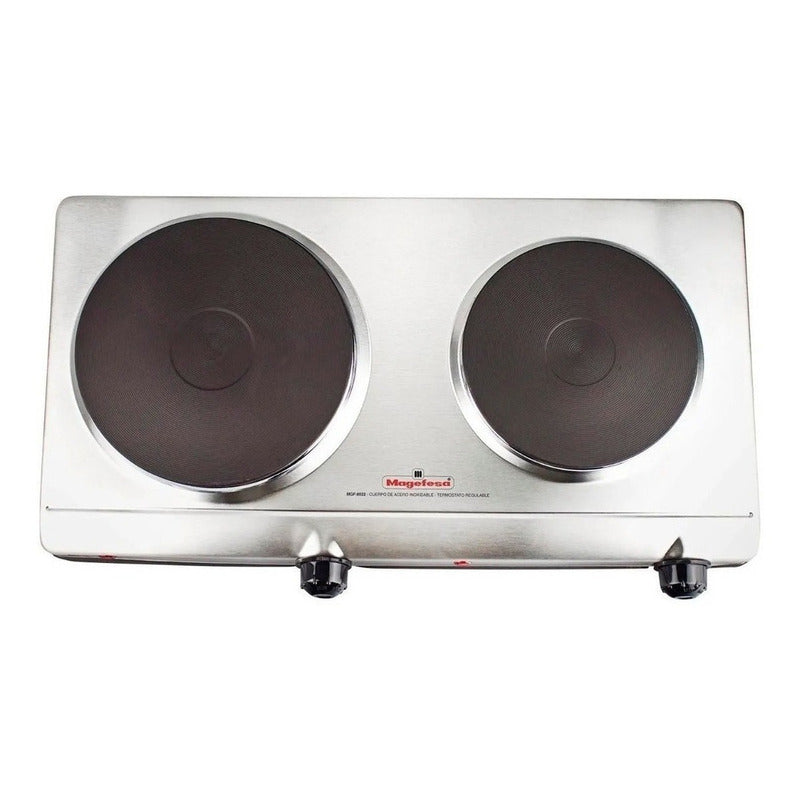 Encimera Eléctrica Magefesa® Dinamic Inox Duo