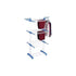 Tendedero Plegable Colgador Secador De Ropa Con Ruedas