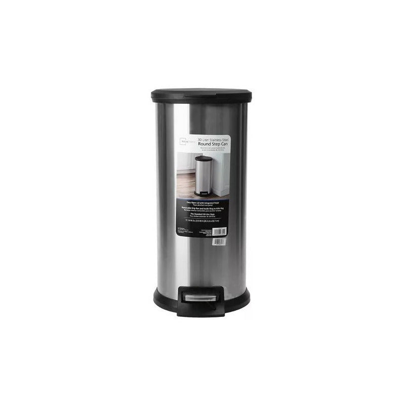 Papelero Basurero 30 Lts Con Pedal
