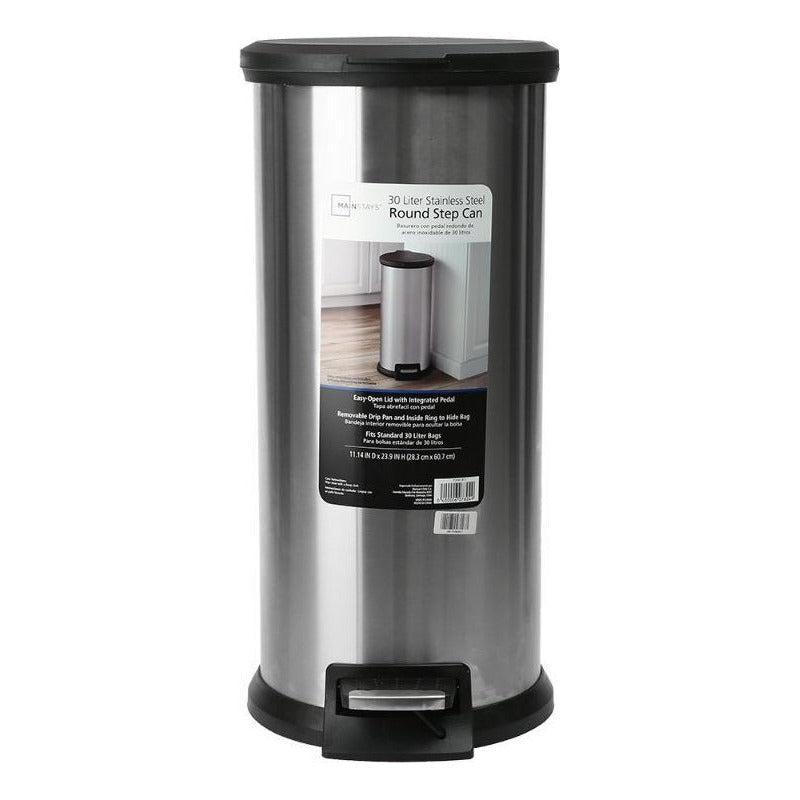 Papelero Basurero 30 Lts Con Pedal