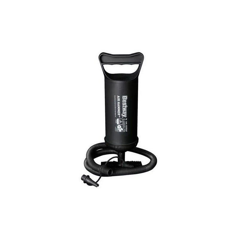 Colchón Inflable Queen Extra Largo 2 Plazas + Inflador + 2 Almohadas