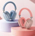 Audífonos W35 Max Hoco 90 Horas De Duración Rosa Diadema