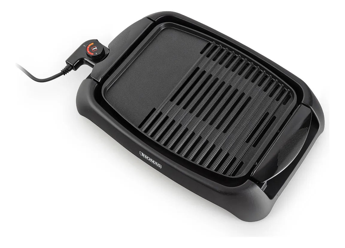 Parrilla Eléctrica Thomas Th-180 1000w Color Negro