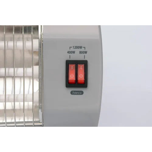 Calefactor Halógeno 1.200w Sindelen Eeh-1210gr Color Gris