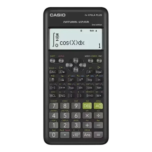 Calculadora Casio Científica Fx-570laplus Color Negro