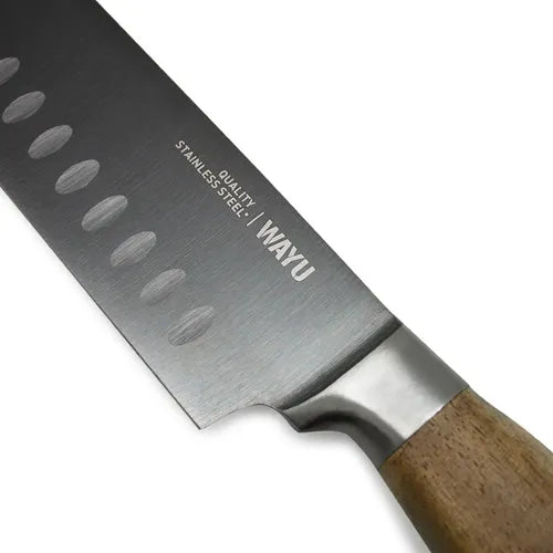 Cuchillo Santoku Wayu Color Cafe