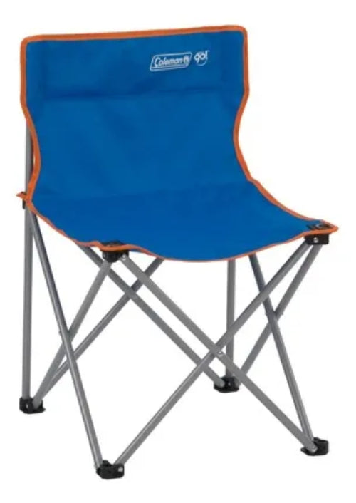 Silla Plegable Camping Playera Coleman Azul Portatil
