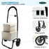 Carrito De Compras Plegable Carry All Sidney 55 Litros Negro