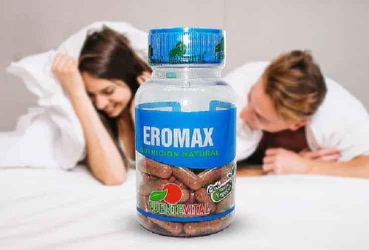 L- Arginina + Ginseng Eromax 2x60 Cap Potencia Fisica Sexual