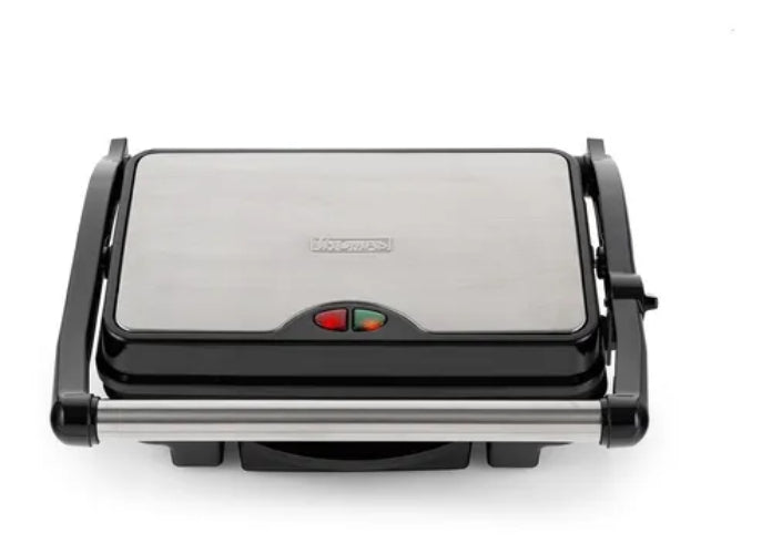 Sandwichera Eléctrica Thomas Th-975 Color Inoxidable Negro