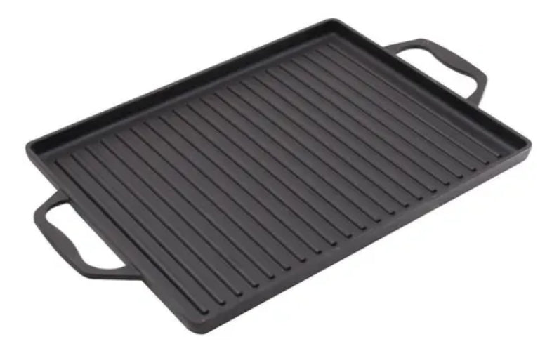 Plancha Hierro Fundido Wayu Con Azas Iron Cast Churrasquera