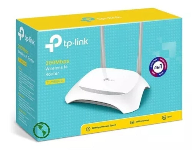 Router Inalámbrico Tp-link 6 Tl-wr840n Blanco