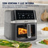 Freidora De Aire Oster 6 Lt 10 Programas Digital Air Fryer