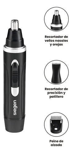 Trimmer Siegen Sg-8011 2 En 1 Color Negro