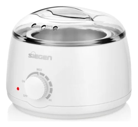 Olla Para Calentar Cera Siegen Sg-1100 Color Blanco