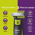 Oneblade Philips Qp2824 Afeita Cara Cuerpo Recorta Perfila Verde Lima