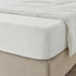 Juego De Sabanas 2 Plazas Premium 200hilos 200x150cm 4piezas Blanco Liso