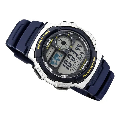 Reloj Casio Ae-1000w-1av Negro Hombre Resina Digital