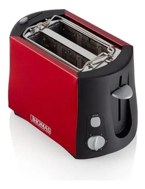 Tostador Thomas Th-120r 2 Panes Color Rojo