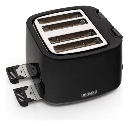 Tostador Thomas Th-126 4 Panes Color Negro