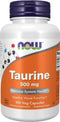 Taurine 500 Mg 100 Caps - Now Foods