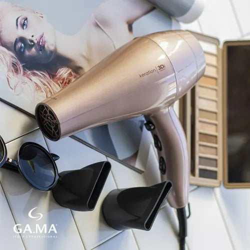 Secador GAMA 3d Therapy Diva Rosa 2300w Profesional