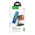 Estación De Carga Inalámbrica Magsafe 3 En 1 Hoco Cq3 Negro