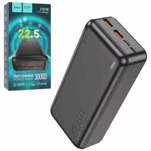Power Bank Hoco J101b 30.000mah 22.5w Carga Rápida Portátil