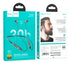 Audífonos Bluetooth Es65 Hoco Compatible Apple Samsung 30h Color Negro