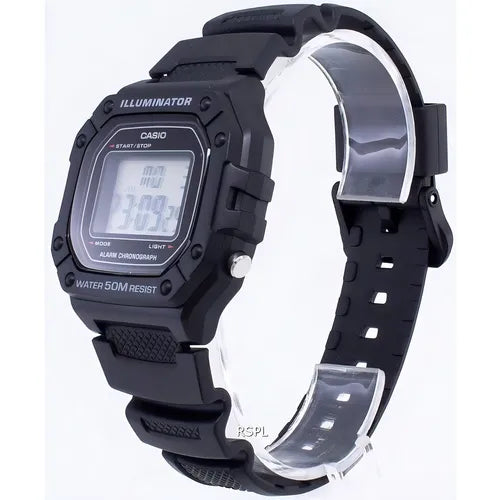 Reloj Casio Youth W-218h-3av Hombre Negro Resina