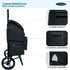 Carrito De Compras Plegable Carry All Sidney 55 Litros Negro