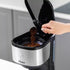 Cafetera Oster 8 Tazas Bvstdc10ss Automática Plateada De Filtro 220v