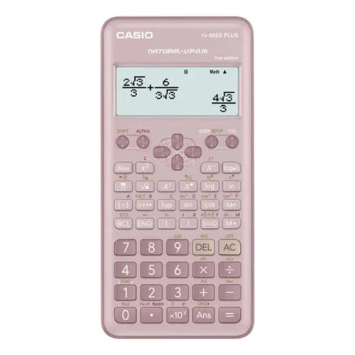Calculadora Casio Científica Fx-82es Plus Color Rosado
