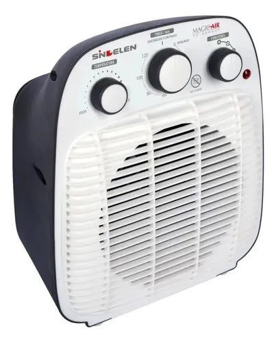 Estufa Eléctrica Calefactor Sindelen + Timer Tc-2200vt