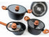 Bateria De Cocina Ollas Keep 7 Piezas Antiadherente Granito