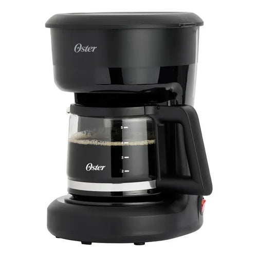 Cafetera Oster 5 Tazas Negro Función Pausa Y Servir