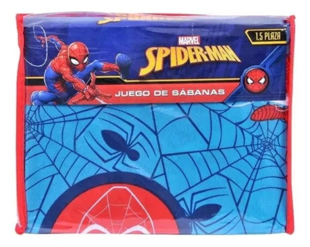 Sabana 1.5 Plazas Spiderman Ciudad