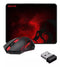 Kit Redragon Padmouse/mouse Inalámbrico M601wl-ba Negro