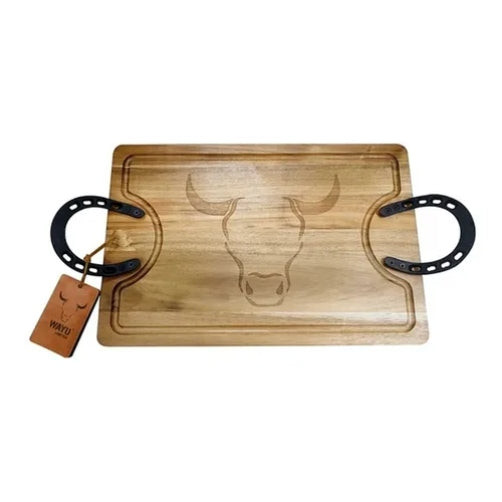 Tabla De Cortar Wayu De Madera Limited Small 40x26x03cm