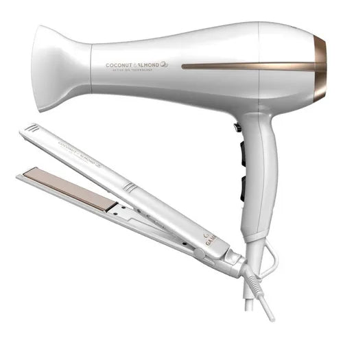 Secador y Plancha de Pelo GA.MA Italy Coconut & Almond Iónico