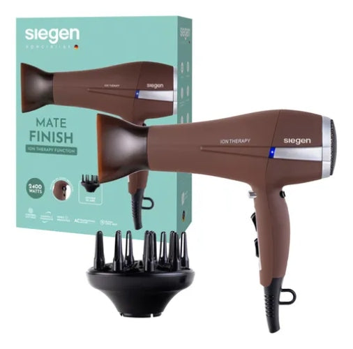 Secador De Pelo Siegen Sg-3043 Color Café