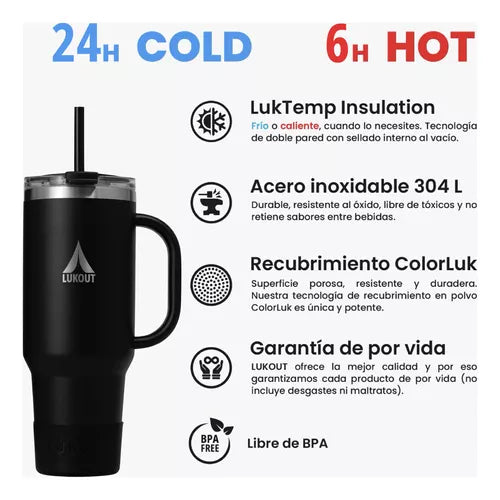 Vaso Termico Frio Y Caliente 1200 Mug | Lukout Travel