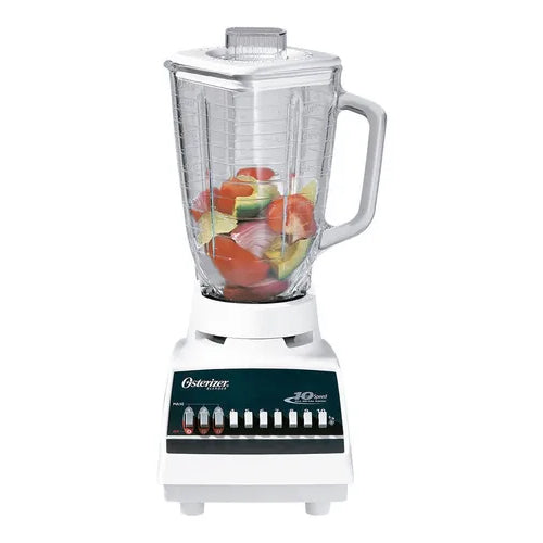 Licuadora Oster® De 10 Velocidades Blanca 1.25 Litros