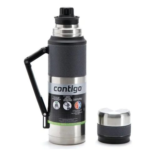 Termo Contigo Matero Acero Inoxidable 1.1litros Color Gris